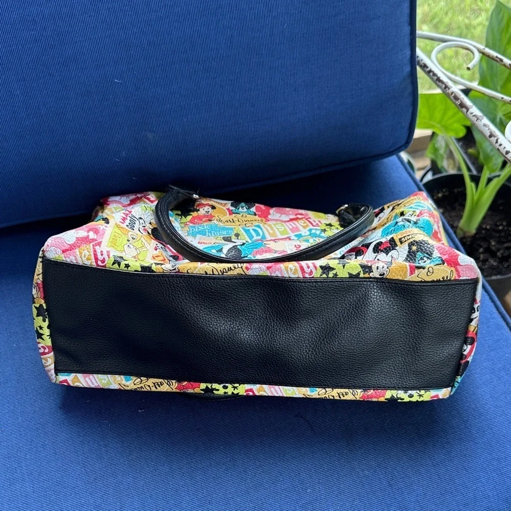 Disney Colorful Cartoon Print Satchel Bag